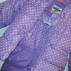 Girl's 2-PC snow suite